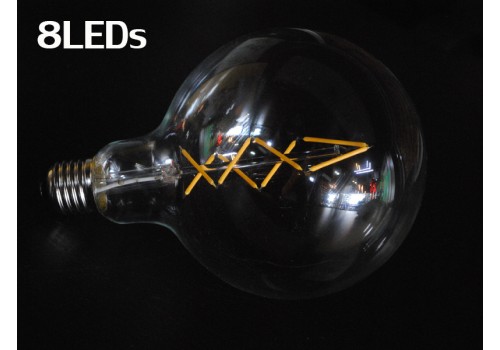 Edison-G125-E27-8W-WW